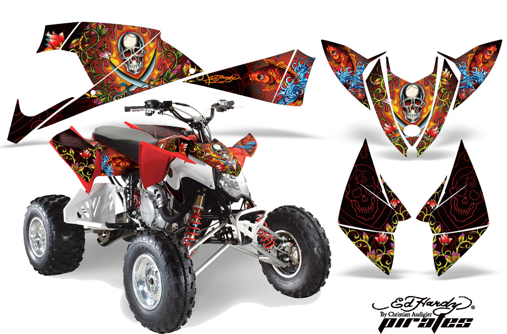 Polaris Outlaw 500 2009 Graphics Kit EH P R